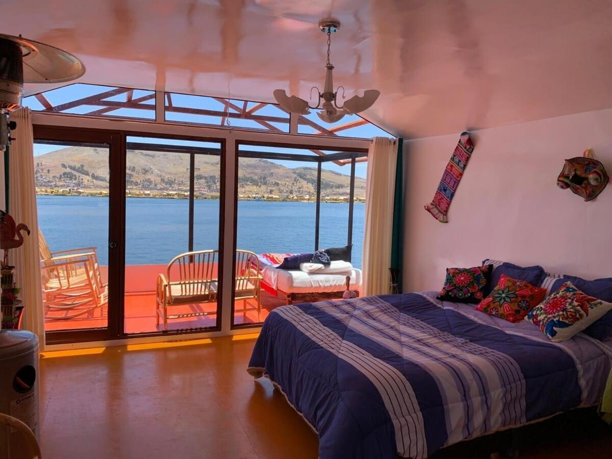 Uros Titikaka The Best Lodge Puno Exterior photo